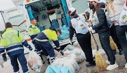 Sora, straordinaria operazione di pulizia per viale San Domenico