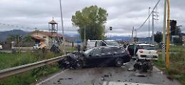 Incidente sulla Migliara, quattro i coinvolti: momenti di paura e traffico in tilt