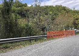 Frana alle curve di Scannacapre: problemi e disagi sulla provinciale
