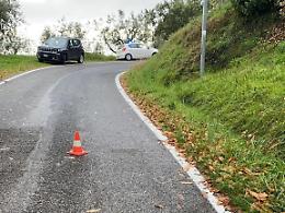 Sora, frana lungo la provinciale: strada chiusa tra l'Incoronata e Mezzano