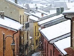 Neve in Ciociaria, temperature in picchiata e disagi...ma le immagini sono suggestive