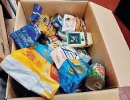 Pacchi alimentari, generosità senza confini: iniziata la consegna alle famiglie