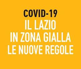 Covid, il Lazio in zona gialla: le regole in vigore. Ecco cosa cambia