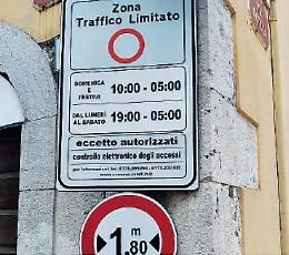 Ztl ridotta di due ore: sarà in vigore solo la domenica