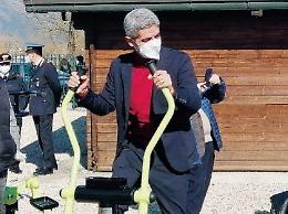 Uno spazio per lo sport all'aperto: inaugurata l'area attrezzata del Tremoletto