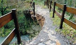 Ponte crollato, dopo 4 anni ancora nessuna traccia del restauro