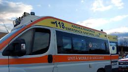 Finiscono con l'auto nella cunetta: trasferita a Roma un'altra bimba