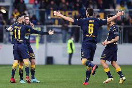 Frosinone, tre gol all'Alessandria di Longo