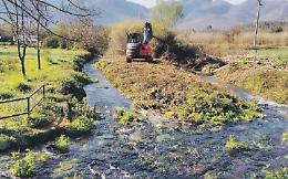 Interventi di pulizia, la sorgente di Sant'Oliva torna a splendere