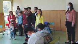 Guerra in Ucraina, un giardino per sentirsi bambini: l'accoglienza del San Benedetto