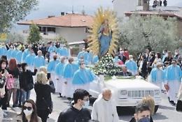 La processione per la Vergine del Suffragio dopo due anni di stop