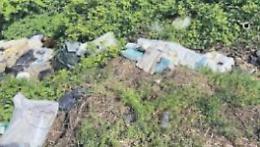 Degrado, Via del Tiro a Segno è ridotta a una discarica