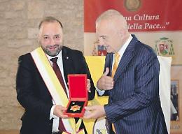 Sante De Angelis nominato Cavaliere dell'Ordine di Skanderberg