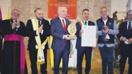 Visita del presidente della Repubblica di Albania: preso il premio Bonifacio VIII