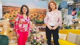 Katia Santamaria conquista tutti con i bouquet di fiori