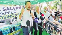 Amministrative, oggi Matteo Salvini per la presentazione dei candidati