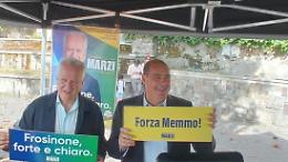 Il presidente Zingaretti a Frosinone: «Memmo Marzi è la scelta migliore per questa terra»