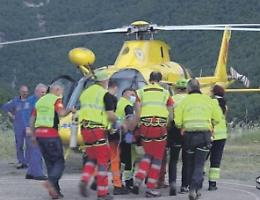 Precipita in un dirupo, ancora gravi le condizioni di Guerriero: ore di apprensione