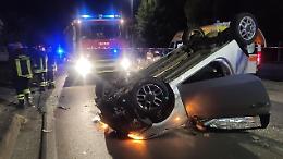 Incidente nella notte sulla statale. Gravissimo un quarantaseienne
