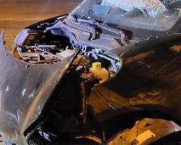 Incidente lungo lo stradone Asi, l'assessore Del Brocco vivo per miracolo