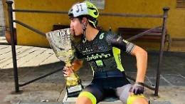 Città in festa per la giovane promessa del ciclismo Gianmarco Vicini