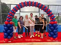 Inaugurato il nuovo campo di padel