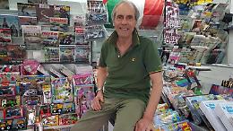 Silverio Ceccarelli va in pensione. L'edicola e l'odore della carta stampata