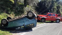Incidente, perde il controllo del veicolo. Anziano finisce in ospedale