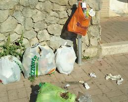 Inciviltà, ladri rubano anche i cestini della spazzatura