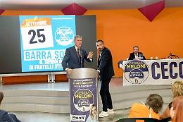 Elezioni, una folla tricolore per la convention di Fratelli d'Italia