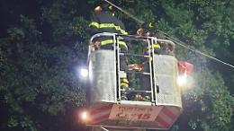 Pericolo nella notte in via Rinaldo. Interventi immediati