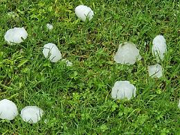 Scatta l'allerta arancione per il maltempo. Previsti temporali e altre grandinate