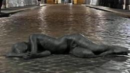 Distrutta dai vandali scultura di Jago. Era esposta davanti a Castel Sant'Angelo