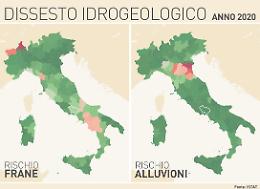 Dissesto idrogeologico, la Ciociaria provincia a rischio frana