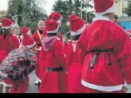 All'ex Campo Coni una storica passeggiata con Babbo Natale