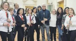 Raduno della banda cittadina a distanza di quarant'anni