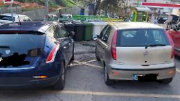 Auto in sosta vietata impediscono il ritiro dei rifiuti. Pioggia di multe
