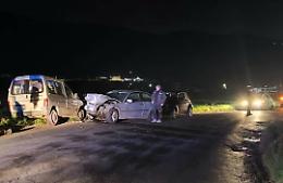 Incidente sulla ex provinciale. Auto distrutte e due feriti