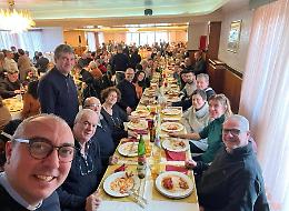 Un momento di unione e di fraternità. Cinquecento persone al pranzo comunitario