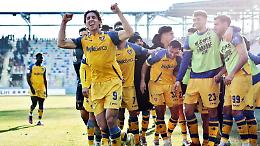 Frosinone Calcio, i giallazzurri volano alto ma con i piedi saldi a terra