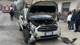 Incidente in via America Latina. Diversi i feriti