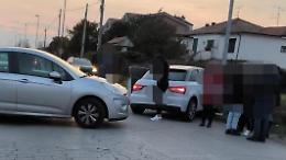 Incidente in via Cellaro. Due donne e due bambini trasportati in ospedale