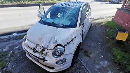 Tamponamento tra due auto. Casilina ad alto rischio