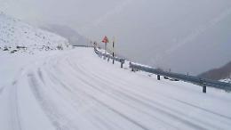 Pasqua con neve e pioggia. La Ciociaria s'imbianca aspettando un miglioramento meteo