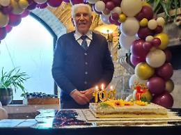 Festa grande per i cento anni di Antonio