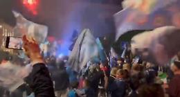 Il Napoli è campione d'Italia. Festa grande a Cassino. Il video