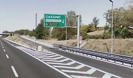 Mezzo pesante in fiamme in A1. Illeso il conducente