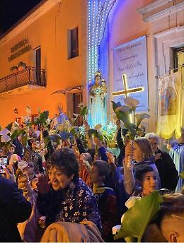 Una grande partecipazione alla festa per la Vergine del Giglio