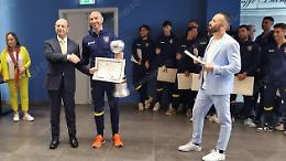 Orgoglio Frosinone, premiata l'impresa dei canarini