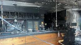 Incendio all'Infinito Caffè. A caccia di tracce biologiche